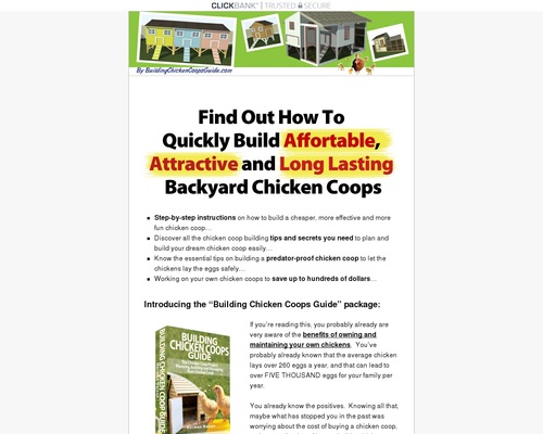 Building Your Own Chicken Coops