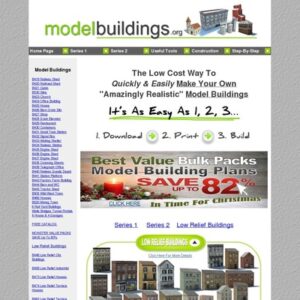 Model Railroad Building Kit - Custom Train Layouts