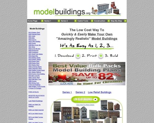 Model Railroad Building Kit - Custom Train Layouts